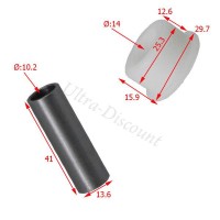 Silentblock per braccio sospensione per quad shineray 200cc (coppia) Bilder 1