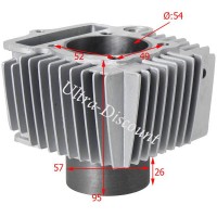 Kit cilindro per Pit Bike 125cc (1P54FMI) Bilder 2