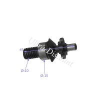 Pignone rinforzato a 6 denti passo TF8  per mini moto (tipo H) Bilder 1