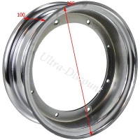 Cerchio anteriore Tuning per Dax (3.00x10, Chrome)