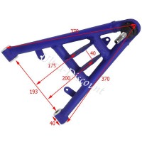 Triangolo sospensione sinistra per Quad Bashan 300cc BS300S-18