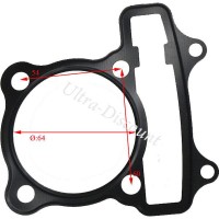 Guarnizione per testata per motore Quad Shineray 200cc (XY200St-6A) Bilder 1