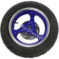 Ruota anteriore completa per Scooter cinese (blu - tipo 1) Bilder 1