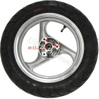 Ruota anteriore completa per Scooter cinese (Oro - tipo 3) Bilder 3