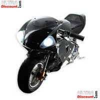 Pocket Bike 49cc nero con ottica frontale Bilder 2 Pocket Bike 49cc nero con ottica frontale Bilder 2