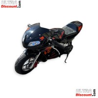 Pocket Bike 49cc nero con ottica frontale Bilder 2 Pocket Bike 49cc nero con ottica frontale Bilder 2