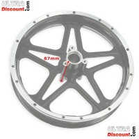 Cerchio posteriore rosso per mini moto cross (10'', tipo 1) Bilder 1