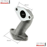 tubo di aspirazione 20mm motore 4 tempi da 50cc a 125cc Bilder 1 tubo di aspirazione 20mm motore 4 tempi da 50cc a 125cc Bilder 1