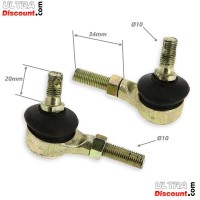 Sterzo con testine snodate per Quad cinesi 200cc (typo 1) Bilder 1