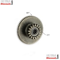 Doppio pignone per motorino di avviamento per Pit Bike 200cc - 250cc (17 denti) (type2)