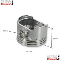 Kit pistone Micro-Arc per Ricambi Shineray 250 STIXE ST9E (tipo 2)