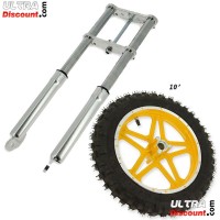 Forcella per mini moto cross nero Bilder 3
