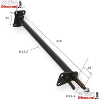 Piantone sterzo per Quad 110cc Bigfoot (375mm) Bilder 1