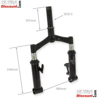 Forcella completa per Mini Citycoco (240 mm)