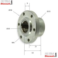 Porta disco freno per SpeedKart GoKart Bilder 1