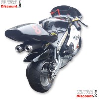 Minimoto 49cc Alta qualità Bianco e nero Bilder 1