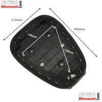 Sella nera per scooter Citycoco (Typo 2) Bilder 1