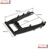 Braccio oscillante per Super Pocket Replica YZF R1 (nero) Bilder 1