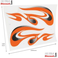 Adesivi per Quad Shineray 200cc arancione Bilder 1