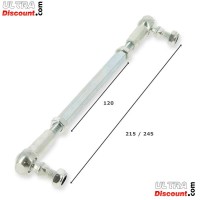 Braccetto sterzo con testine snodate per mini quad CRZ (120mm) Bilder 1