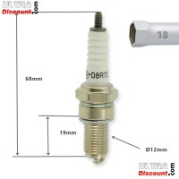Candela di serie per Quad Bashan 250cc (BS250S-11) Bilder 1