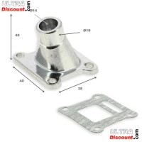 Pipa di immissione per carburatore di 15mm per mini moto cross Bilder 1