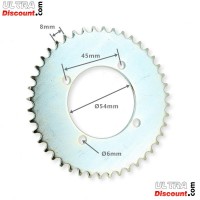 Corona rinforzata a 44 denti per Mini Moto 4T