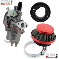 Kit carburatore 12 per mini dirt (rossa) Bilder 1 Kit carburatore 12 per mini dirt (rossa) Bilder 1