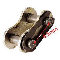 Pignone rinforzato 7 denti a passo Americano (10mm, passo picolo) Bilder 1