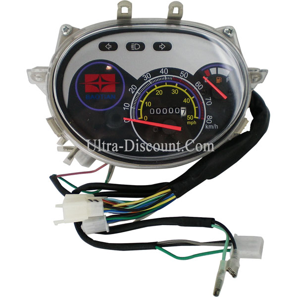 Tachimetro per scooter Baotian BT49QT-7, Ricambi Baotian BT49QT-7 Tachimetro per scooter Baotian BT49QT-7, Ricambi Baotian BT49QT-7