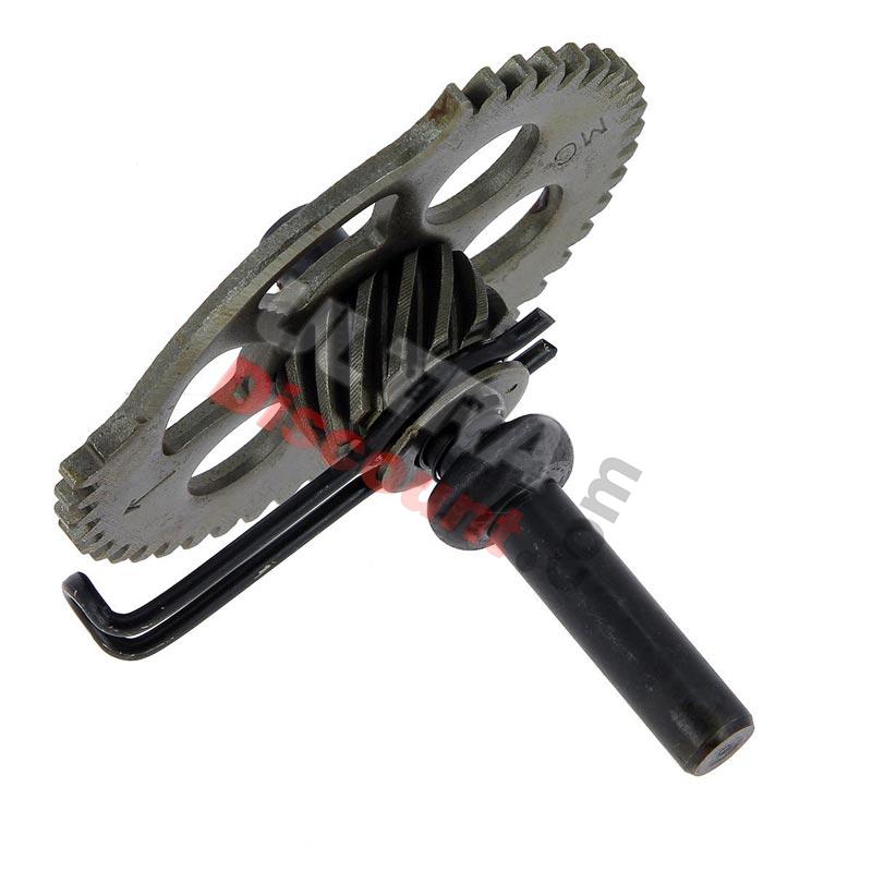 Albero di avviamento con pignone per scooter Jonway 125cc (YY125T), Ricambi Scooter Jonway