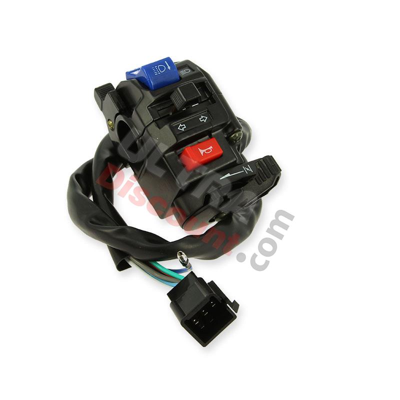 Unità comandi sinistra per Quad Shineray 250cc STXE, Ricambi Shineray 250 STXE