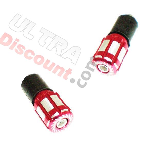 Tappi manubrio Rosso (tipo 4), ricambi YAMAHA PW50 Tappi manubrio Rosso (tipo 4), ricambi YAMAHA PW50