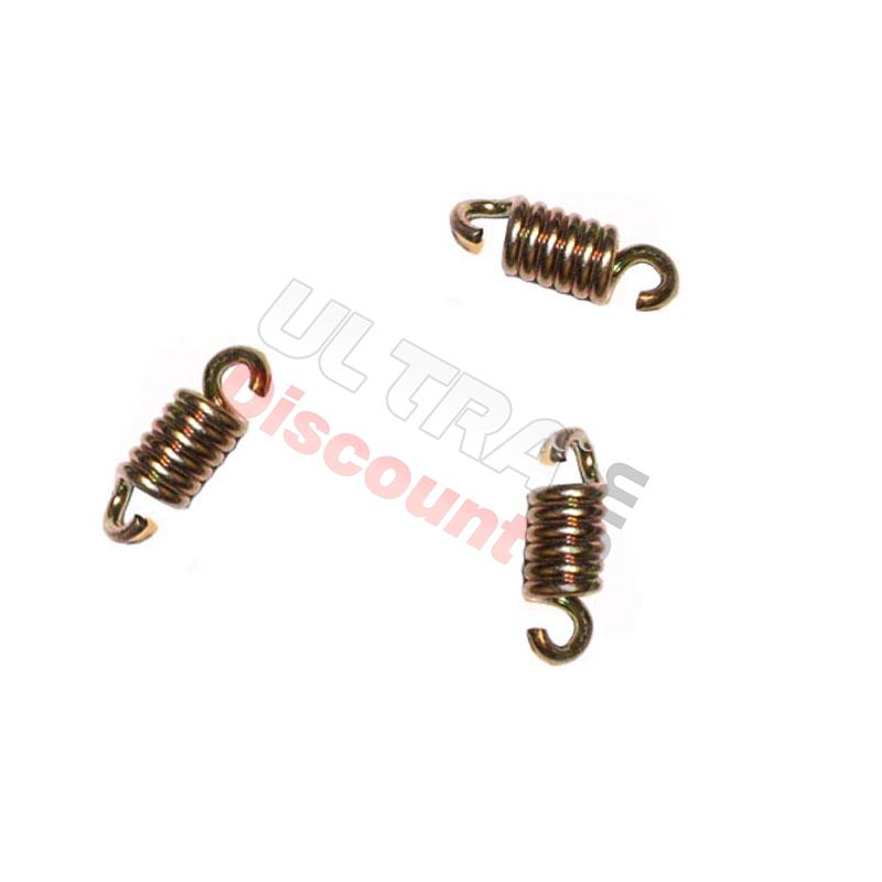 3 molle Soft per frizione per scooter cinese 125cc (oro), Parti di scooter cinesi 3 molle Soft per frizione per scooter cinese 125cc (oro), Parti di scooter cinesi