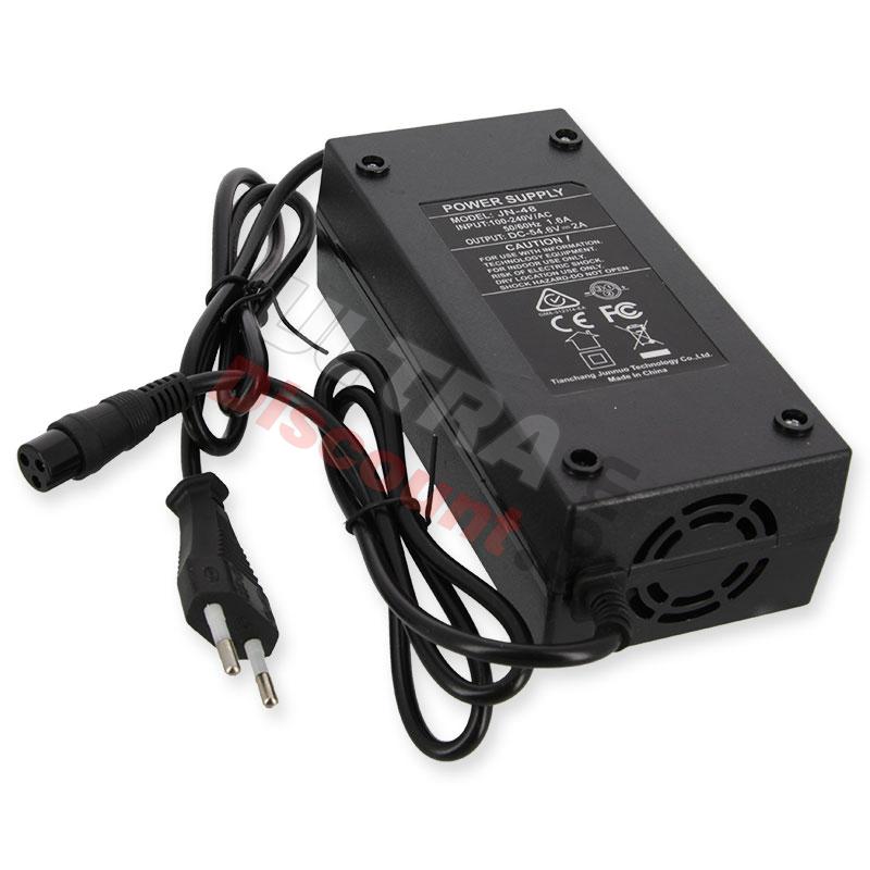 CARICABATTERIA 48V 12Ah XLR spina, Ricambi Quad 110cc - 125cc