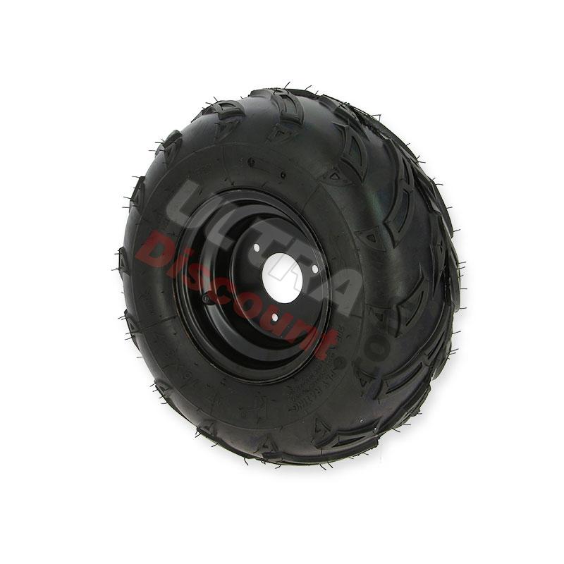 Ruota sinistra 16x8-7 completa per mini quad, Ricambi ATV elettrici CRZ