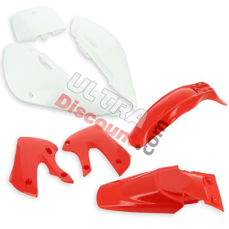 Carena Pit Bike da 125 a 250cc (Rossa), Ricambi Pit Bike Carena Pit Bike da 125 a 250cc (Rossa), Ricambi Pit Bike