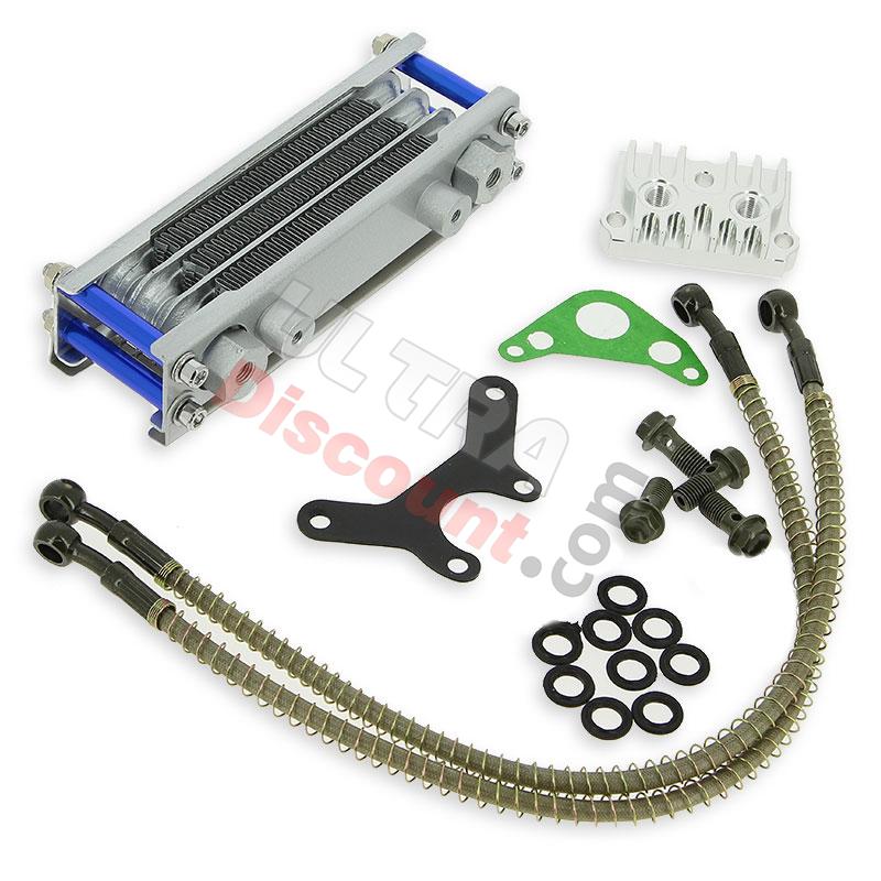 Radiatore olio (blu, tipo2) per Trex Skyteam, Ricambi Trex Skyteam Radiatore olio (blu, tipo2) per Trex Skyteam, Ricambi Trex Skyteam