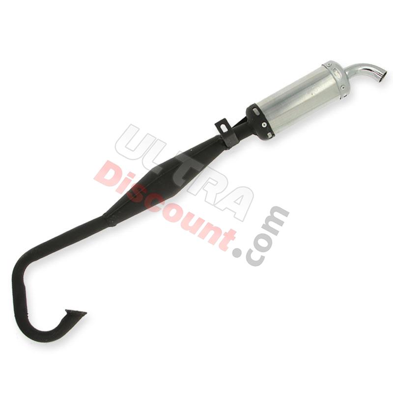 Marmitta tuning per mini moto argento (Type 1), Ricambi Mini Moto