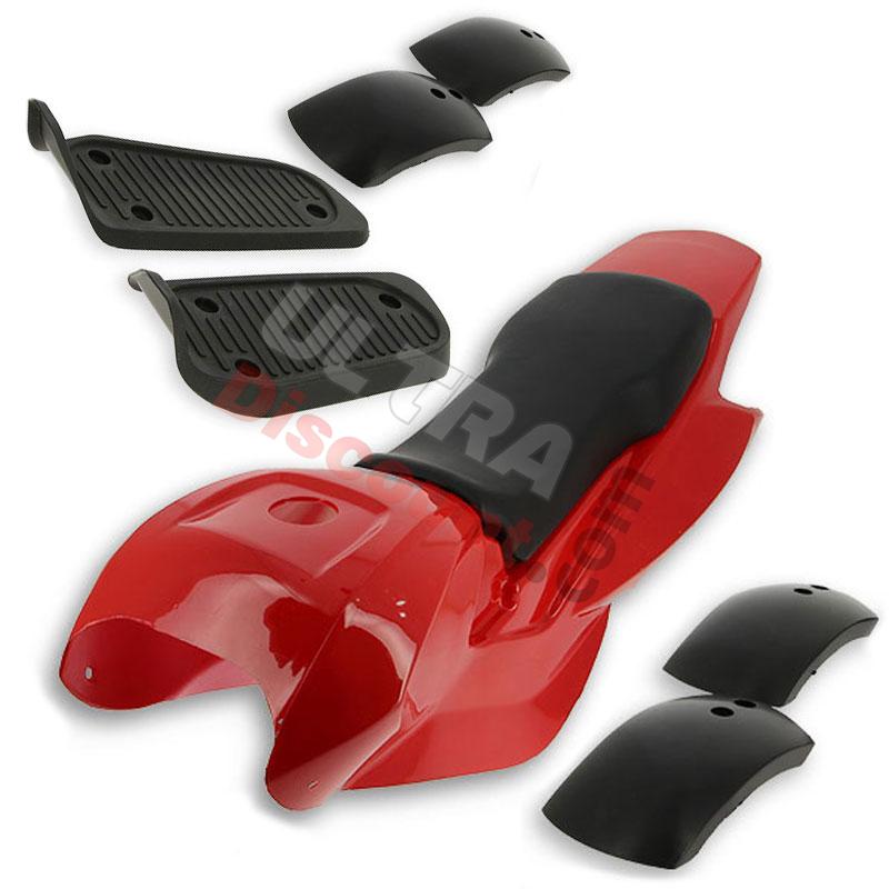 Carena mini quad Rosso tipo 3, Ricambi mini quad Carena mini quad Rosso tipo 3, Ricambi mini quad