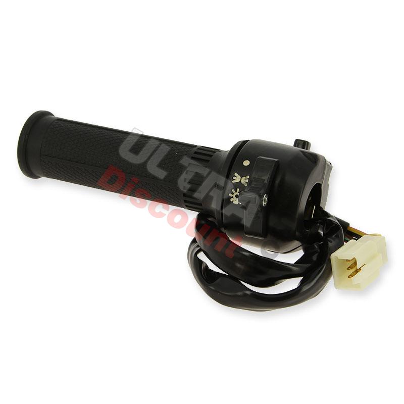 Unità comandi destra per Monkey - Gorilla 50cc-125cc (prima 10-2015) - Nero, Ricambi Monkey - Gorilla Unità comandi destra per Monkey - Gorilla 50cc-125cc (prima 10-2015) - Nero, Ricambi Monkey - Gorilla
