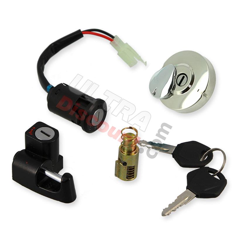 Blocchetto accensione completo per Monkey-Gorilla Skyteam 50cc Euro4, Ricambi Monkey - Gorilla