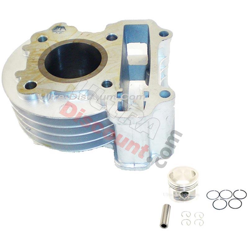 Kit pistone + cilindro per motore 50cc tipo GY6 a 4 tempi, Parti di scooter cinesi Kit pistone + cilindro per motore 50cc tipo GY6 a 4 tempi, Parti di scooter cinesi