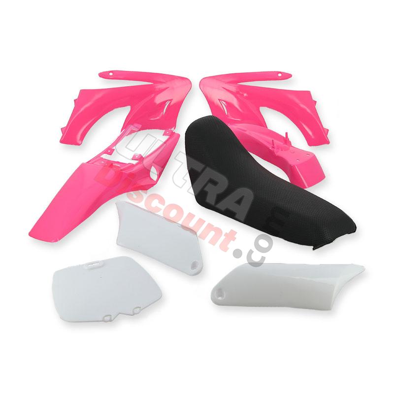 Carena per mini moto cross Rosa (tipo 2), Ricambi Mini moto cross