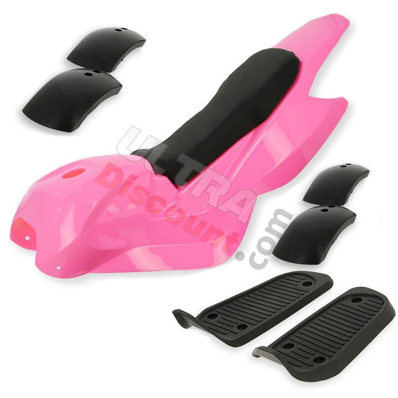 Carena mini ATV Rosa - Tipo 3, Ricambi mini quad