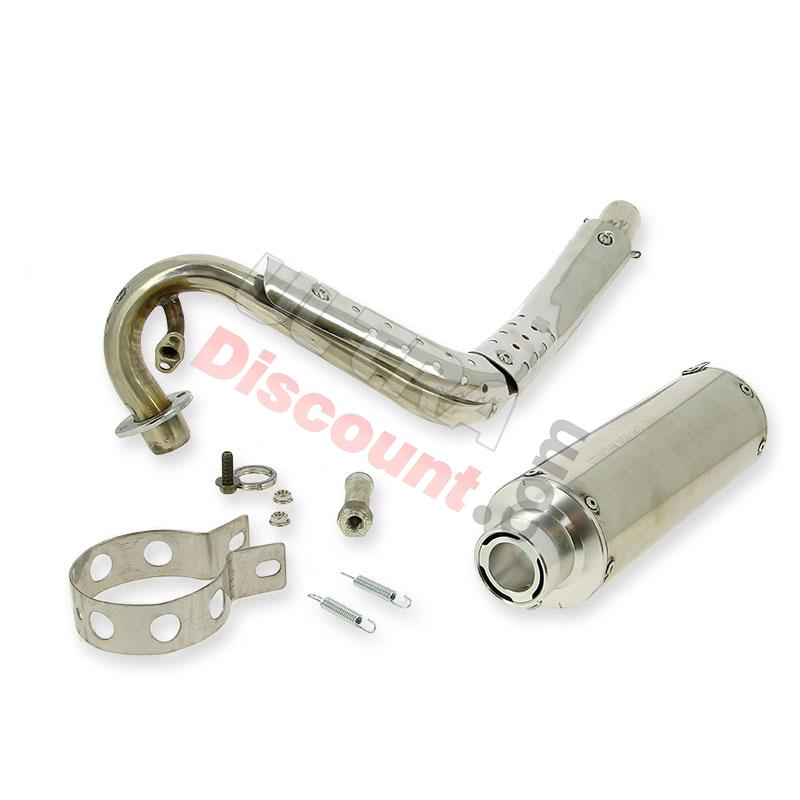 Marmitta cromato per Skyteam Dax 50cc, Ricambi Dax Skymax Marmitta cromato per Skyteam Dax 50cc, Ricambi Dax Skymax