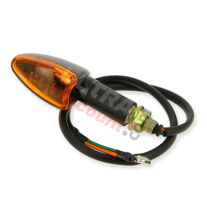 Indicatori di direzione posteriori per Quad Bashan 250cc BS250AS-43, Ricambi Bashan 250cc BS250AS-43