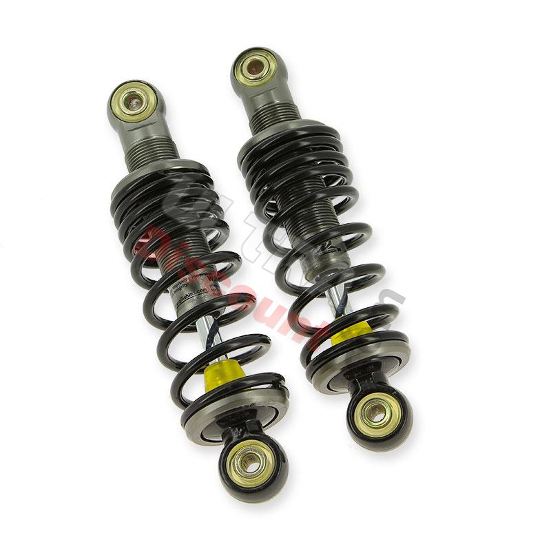 Ammortizzatori anteriori regolabili per Go Kart 185mm (neri), Ricambi SpeedKart GoKart
