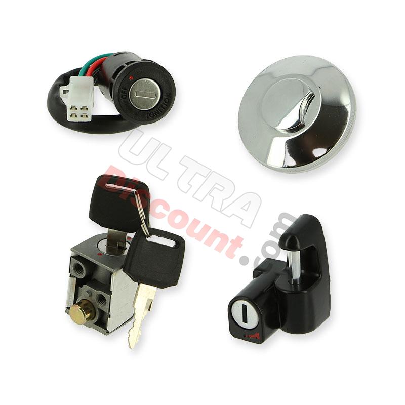 Blocchetto accensione completo per Monkey-Gorilla 50-125cc Euro4, Ricambi Monkey - Gorilla