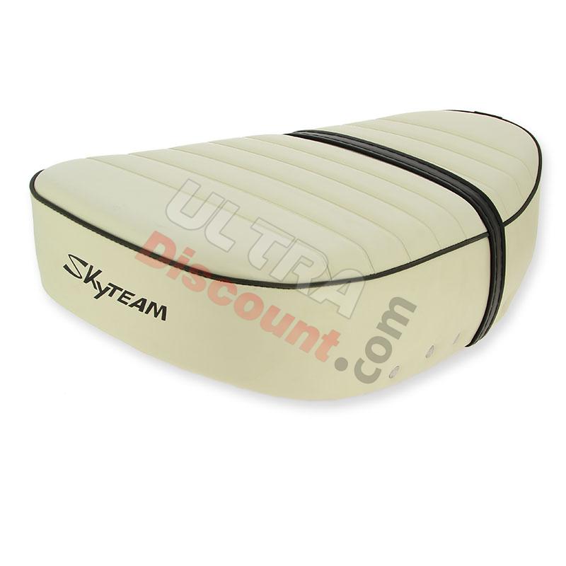 Sella Tuning Skyteam per Dax 50-125cc (Bianco avorio, 2,4l), Ricambi Dax Skymax Sella Tuning Skyteam per Dax 50-125cc (Bianco avorio, 2,4l), Ricambi Dax Skymax